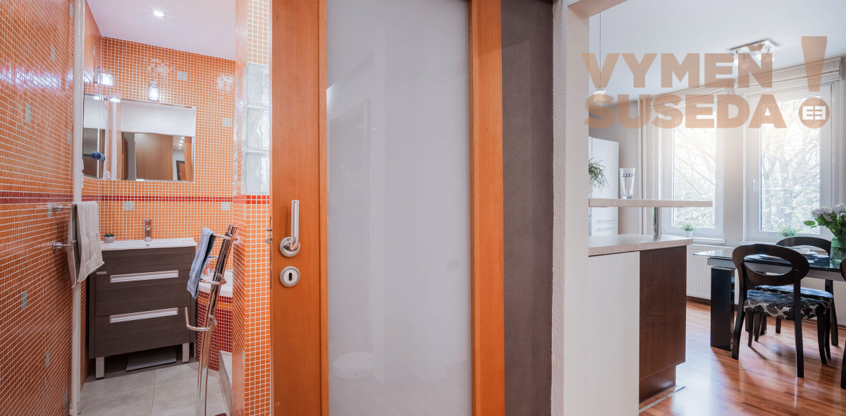 PREDANÉ – Veľkorysý 2 izb. byt s výmerou 3 izbového 67,5m2 Bratislava II. Ružinov, Jesenná ulica