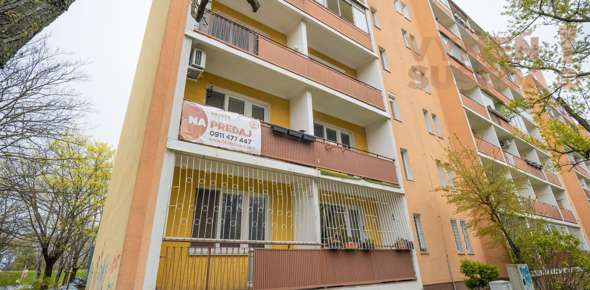 PREDANÉ – Veľkorysý 2 izb. byt s výmerou 3 izbového 67,5m2 Bratislava II. Ružinov, Jesenná ulica