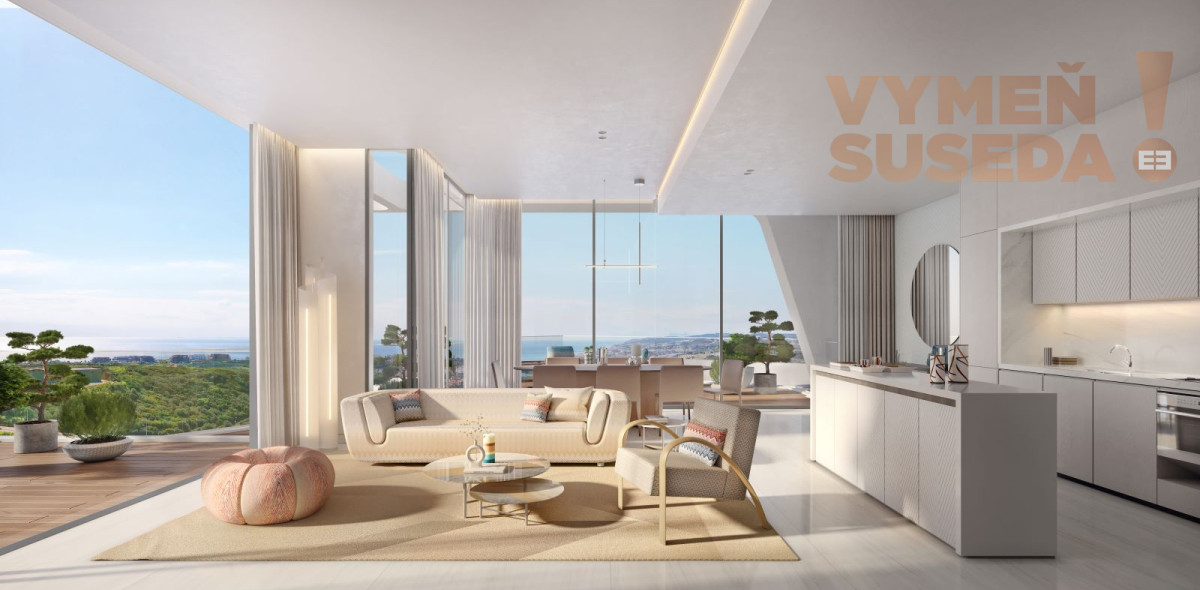 ESTATE INVEST - Výnimočný luxusný 4 izbový apartmán s jedinečným výhľadom na more v privátnom rezorte MAREA Španielsko