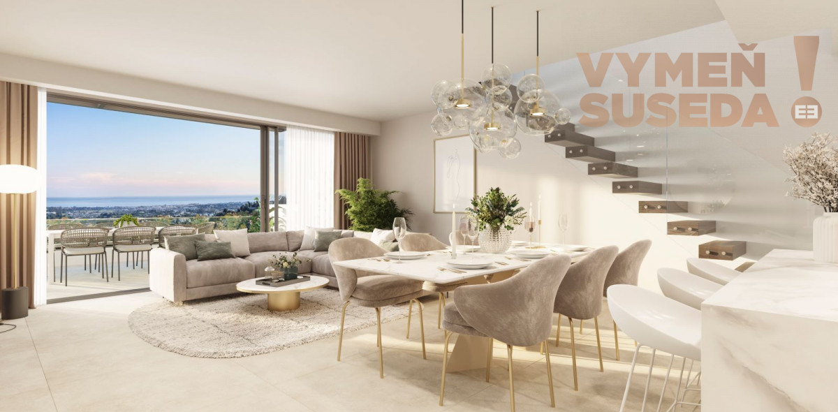 ESTATE INVEST - Výnimočný luxusný 4 izbový apartmán v lukratívnom privátnom projekte TIARA Španielsko