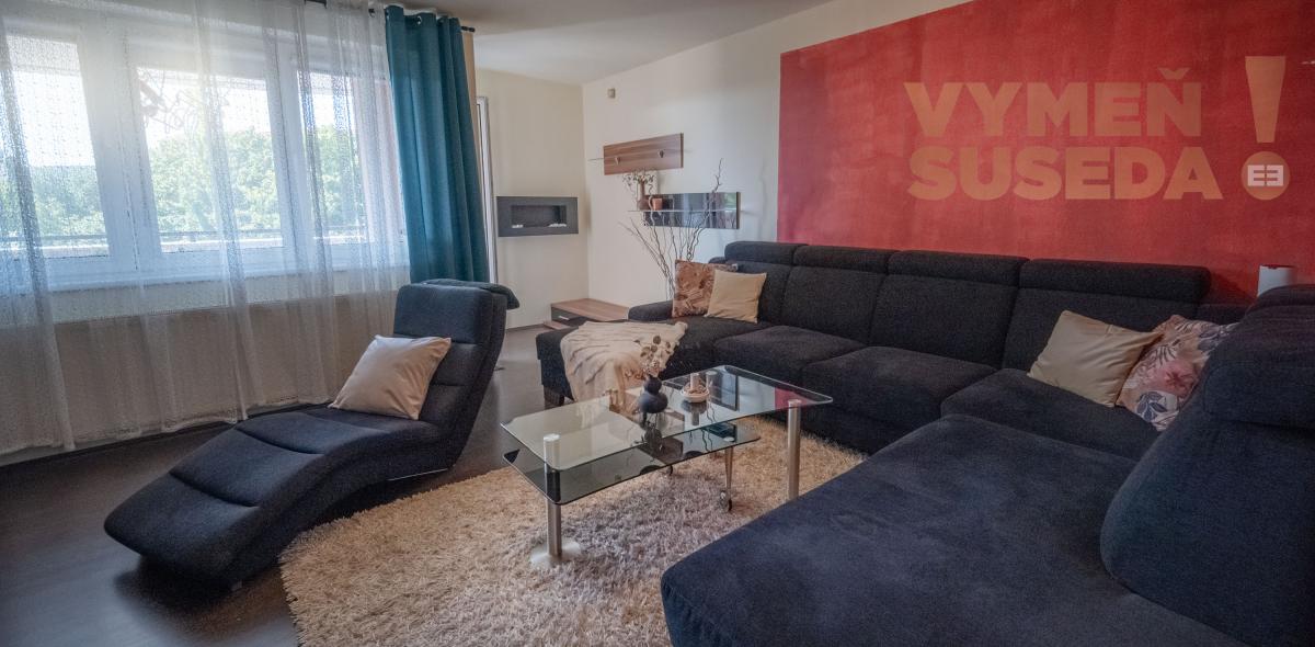 VYMEŇ SUSEDA! - VÝNIMOČNÝ VELKOMETRÁŽNY 3 IZB. BYT 131.00 m2, S DVOMA TERASAMI, VYHĽADÁVANÁ LOKALITA, BA IV, DÚBRAVKA