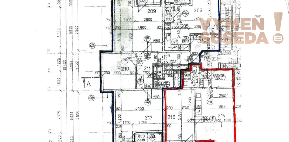 VYMEŇ SUSEDA! - VÝNIMOČNÝ VELKOMETRÁŽNY 3 IZB. BYT 131.00 m2, S DVOMA TERASAMI, VYHĽADÁVANÁ LOKALITA, BA IV, DÚBRAVKA