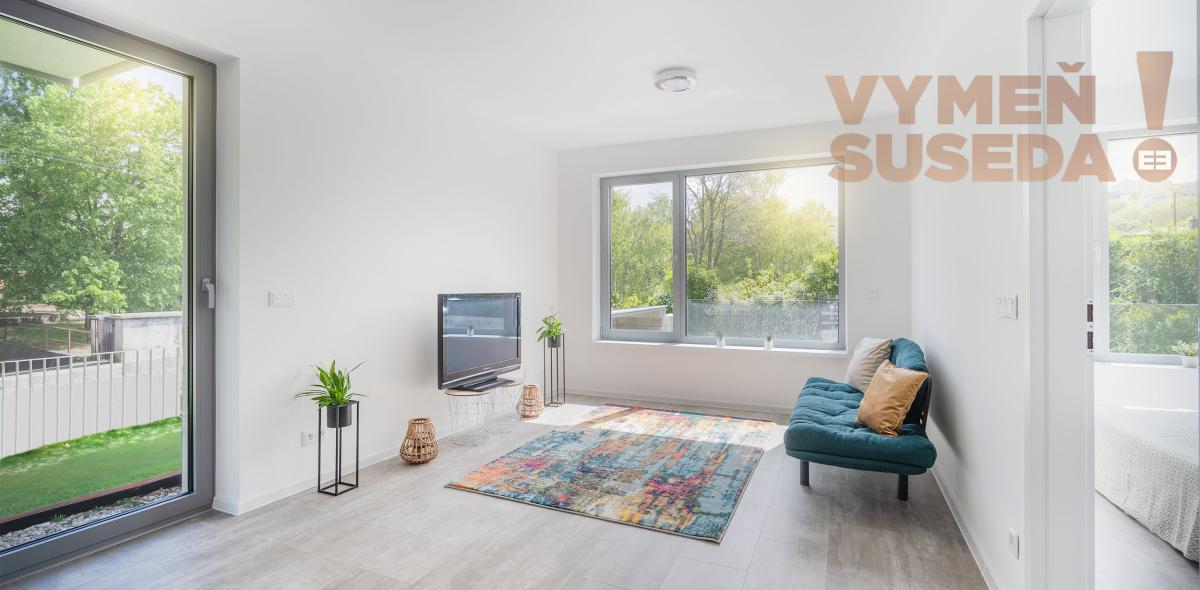 Predané ! - 2 IZB. BYT, NOVOSTAVBA S PREDZÁHRADKOU 57,60m2, HORSKÝ PARK, BA I