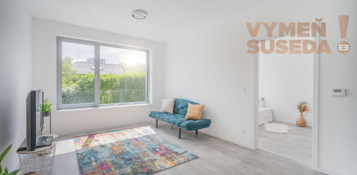 Predané ! - 2 IZB. BYT, NOVOSTAVBA S PREDZÁHRADKOU 57,60m2, HORSKÝ PARK, BA I