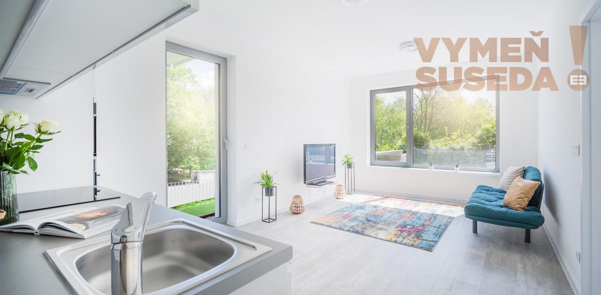 Predané ! - 2 IZB. BYT, NOVOSTAVBA S PREDZÁHRADKOU 57,60m2, HORSKÝ PARK, BA I