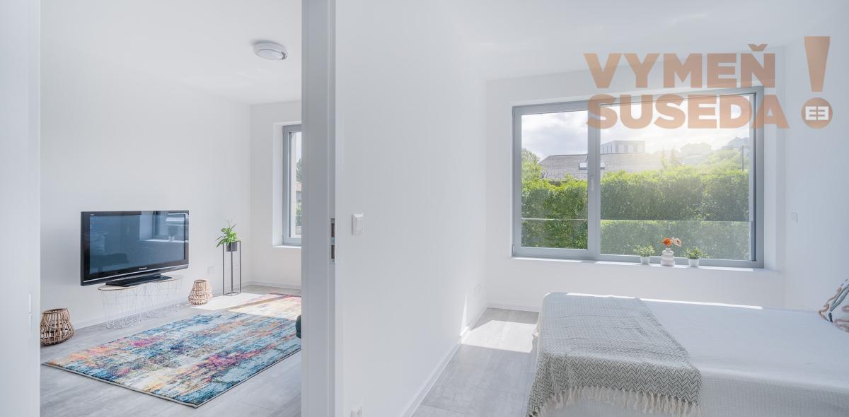 Predané ! - 2 IZB. BYT, NOVOSTAVBA S PREDZÁHRADKOU 57,60m2, HORSKÝ PARK, BA I