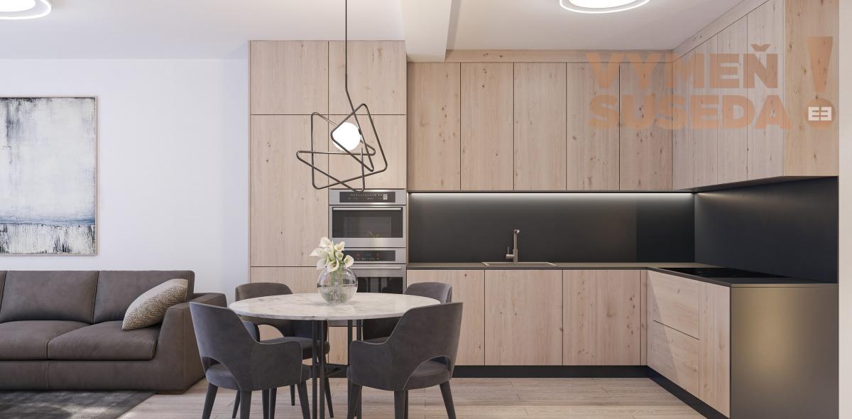 REZERVOVANÉ! -3 IZB. BYT s TERASOU, NOVOSTAVBA 80.00m2, Rezidencia Železničná, BA II