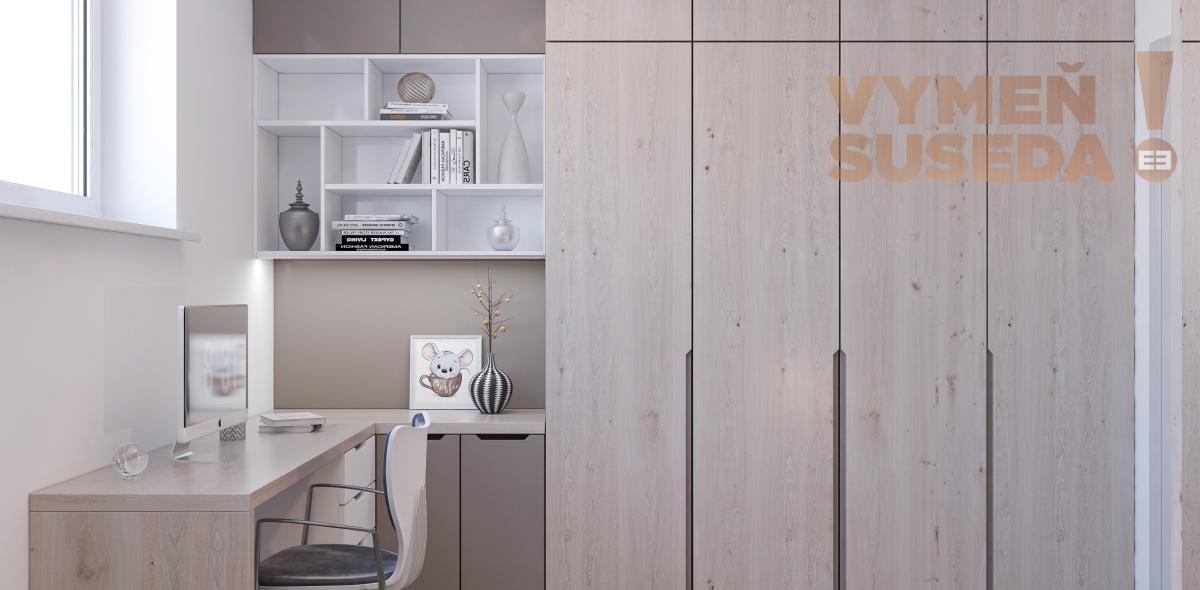 PREDANÉ! -3 IZB. BYT s TERASOU, NOVOSTAVBA 80.00m2, Rezidencia Železničná, BA II