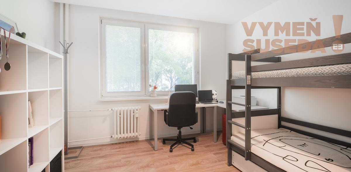 PREDANÉ - VÝNIMOČNÝ 3 IZB. BYT S PRIESTRANOU LOGGIOU, VYHĽADÁVANÁ LOKALITA, BA IV, PÚPAVOVA ul., KARLOVÁ VES