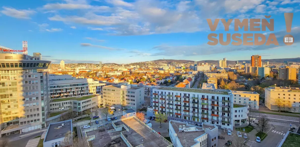 VYMEŇ SUSEDA! – Hľadáme pre klienta 3i byt v lokalite BA II.- Ružinov
