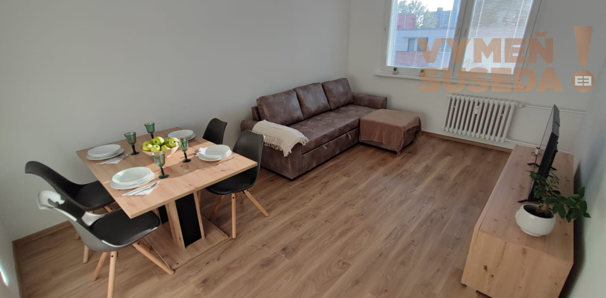 PRENAJATÉ – NA PRENÁJOM KRÁSNY 2. IZB. BYT PO KOMPLETNE REKONŠTRUKCII, MEDVEĎOVEJ UL., BA V. PETRŽALKA