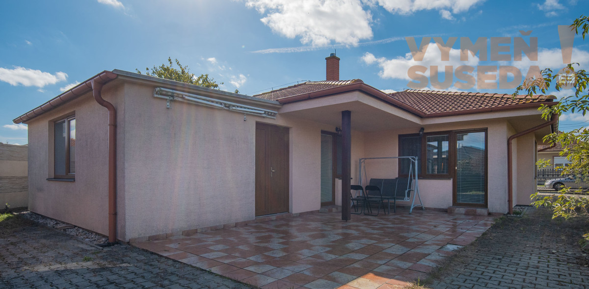 VYMEŇ SUSEDA! – 7 izb. RD s priestranným pozemkom 1414 m2 Horná Potôň