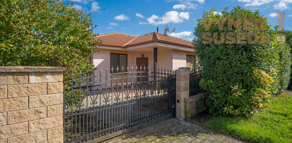 VYMEŇ SUSEDA! – 7 izb. RD s priestranným pozemkom 1414 m2 Horná Potôň