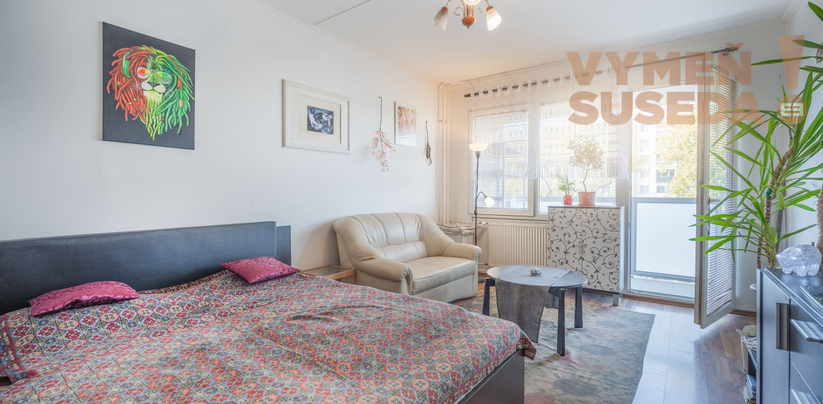 PREDANÉ! – SLNEČNÝ 2 IZBOVÝ BYT S PRIESTRANOU LOGGIOU  V RUŽINOVE, VLČIE HRDLO