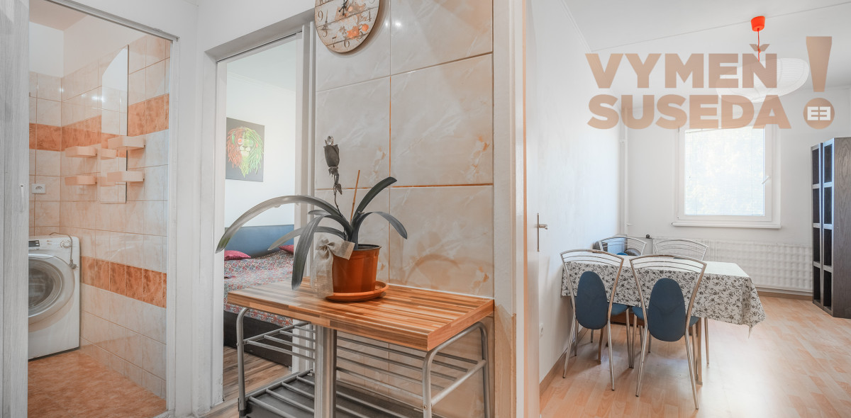 PREDANÉ! – SLNEČNÝ 2 IZBOVÝ BYT S PRIESTRANOU LOGGIOU  V RUŽINOVE, VLČIE HRDLO