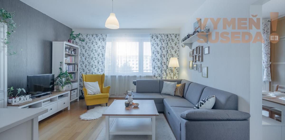 REZERVOVANÉ! – Útulný a výborne dispozične riešený 3 izb. byt 73m2 Bratislava IV. Devínska Nová Ves.