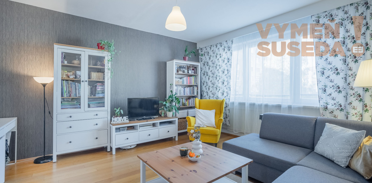 PREDANÉ! – Útulný a výborne dispozične riešený 3 izb. byt 73m2 Bratislava IV. Devínska Nová Ves.