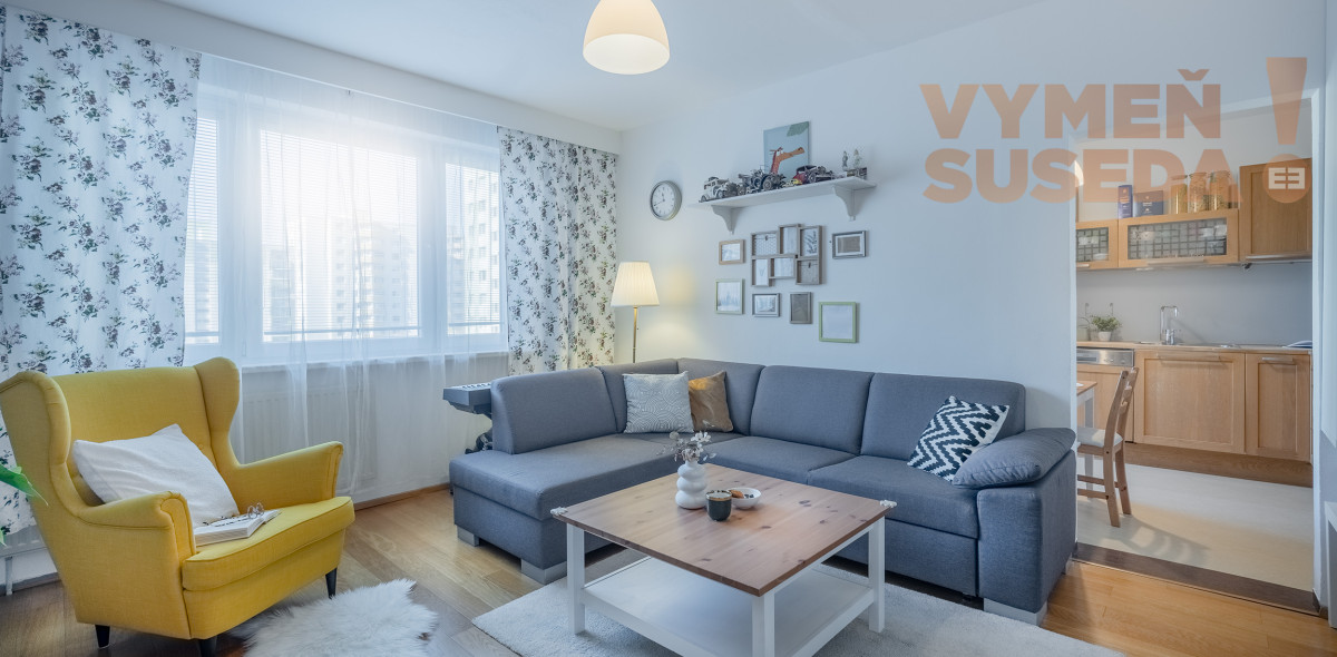 PREDANÉ! – Útulný a výborne dispozične riešený 3 izb. byt 73m2 Bratislava IV. Devínska Nová Ves.