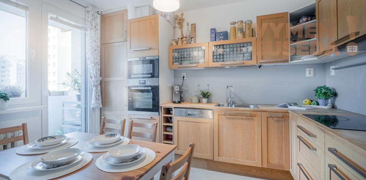 PREDANÉ! – Útulný a výborne dispozične riešený 3 izb. byt 73m2 Bratislava IV. Devínska Nová Ves.