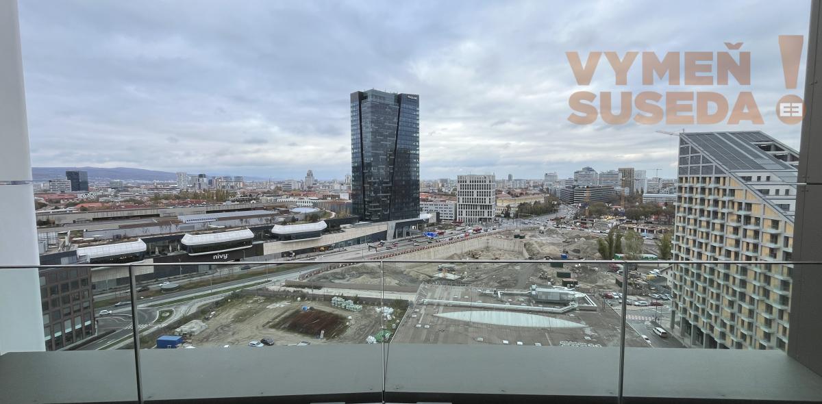 VYMEŇ SUSEDA! Na predaj 3-izb. byt v exkluzívnom projekte SKY PARK 4 s možným odpočtom DPH