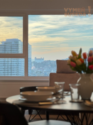 VYMEŇ SUSEDA! PRENÁJOM ŠTÝLOVÝ MODERNÝ 2 IZB. BYT V KLINGERKE, STARÉ MESTO