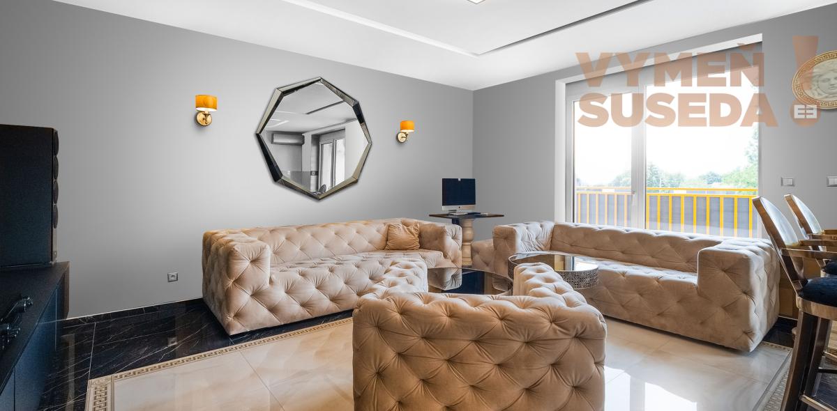 VYMEŇ SUSEDA! – VÝNIMOČNÝ, LUXUSNÝ 2,5 IZB. BYT s TERASOU, NOVOSTAVBA 88.65m2, Rezidencia Železničná, BA II