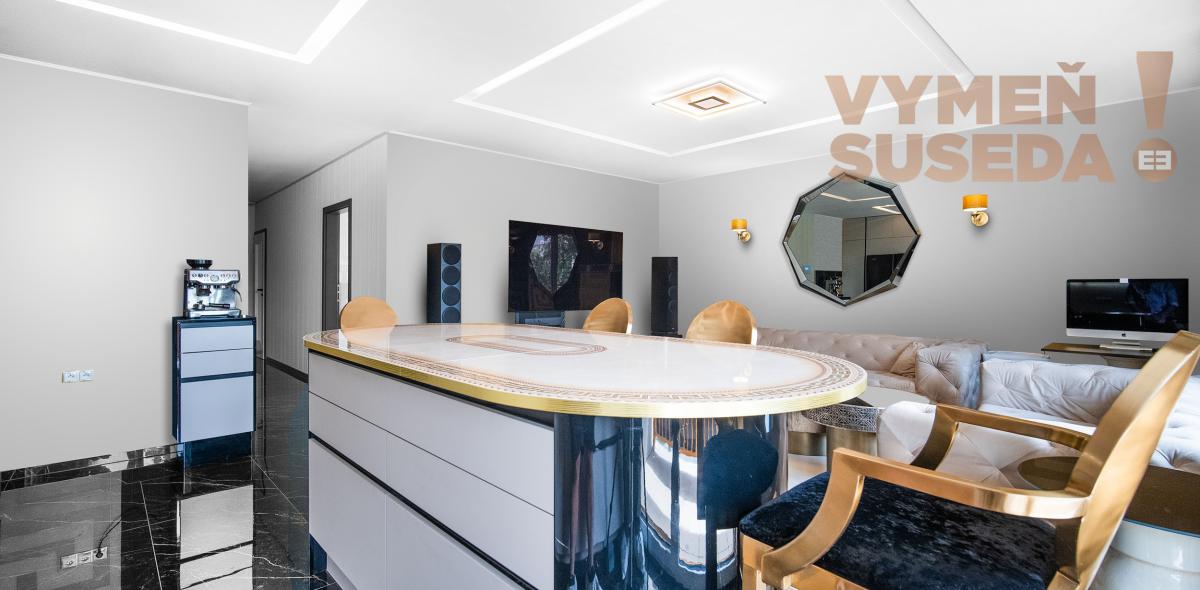 VYMEŇ SUSEDA! – VÝNIMOČNÝ, LUXUSNÝ 2,5 IZB. BYT s TERASOU, NOVOSTAVBA 88.65m2, Rezidencia Železničná, BA II