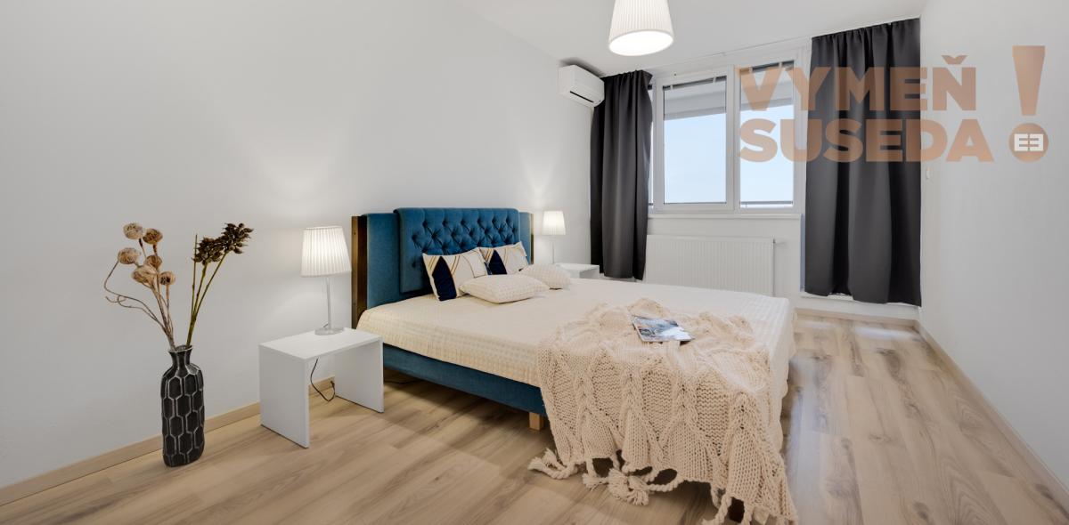 PRENAJATÉ 2. IZB. PRIESTRANNÉHO BYTU V NOVOSTAVBE MENDELSOHN S PARKINGOM, UL. KAZANSKÁ, PODUNAJSKÉ BISKUPICE BA II.