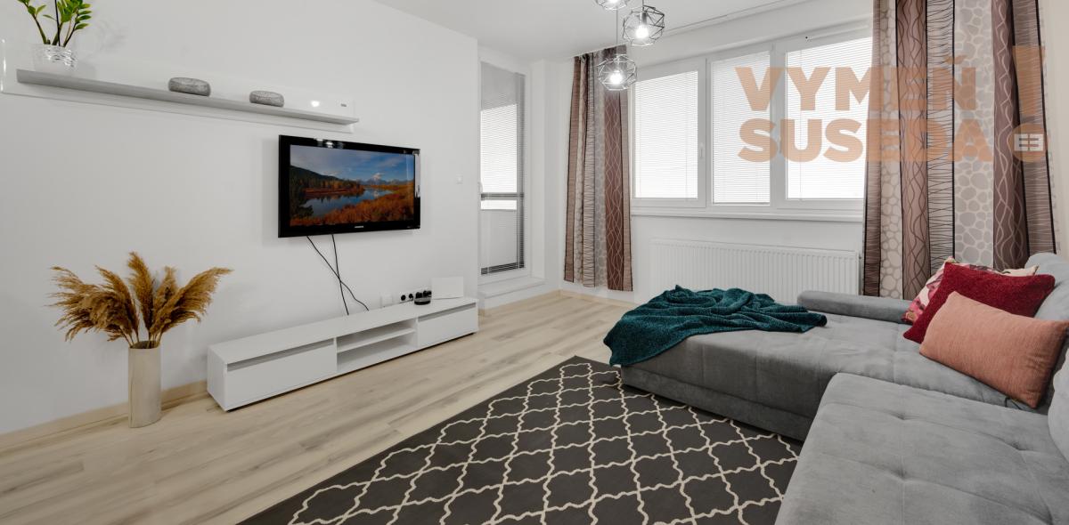 PRENAJATÉ 2. IZB. PRIESTRANNÉHO BYTU V NOVOSTAVBE MENDELSOHN S PARKINGOM, UL. KAZANSKÁ, PODUNAJSKÉ BISKUPICE BA II.