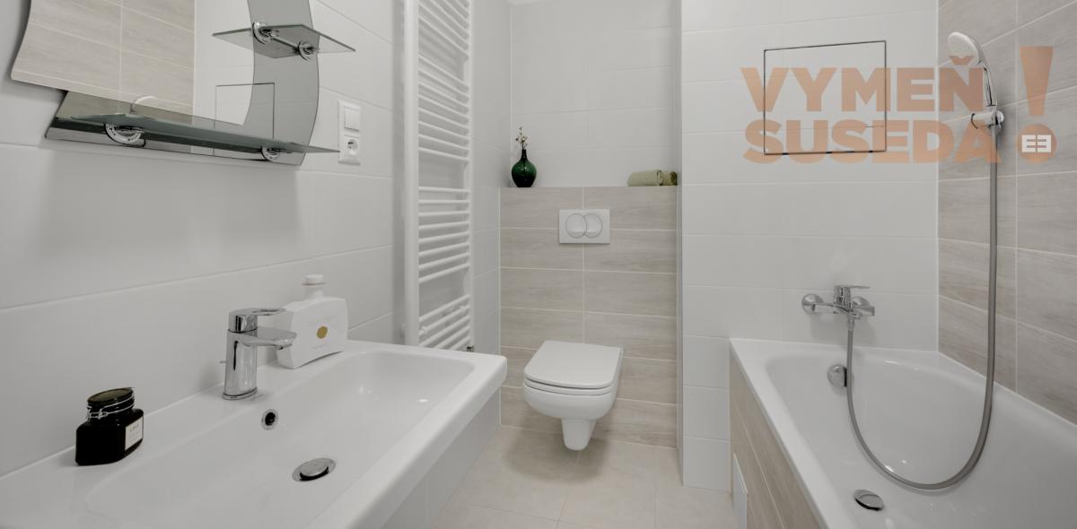 PRENAJATÉ 2. IZB. PRIESTRANNÉHO BYTU V NOVOSTAVBE MENDELSOHN S PARKINGOM, UL. KAZANSKÁ, PODUNAJSKÉ BISKUPICE BA II.