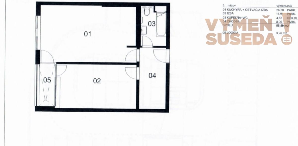 PRENAJATÉ 2. IZB. PRIESTRANNÉHO BYTU V NOVOSTAVBE MENDELSOHN S PARKINGOM, UL. KAZANSKÁ, PODUNAJSKÉ BISKUPICE BA II.