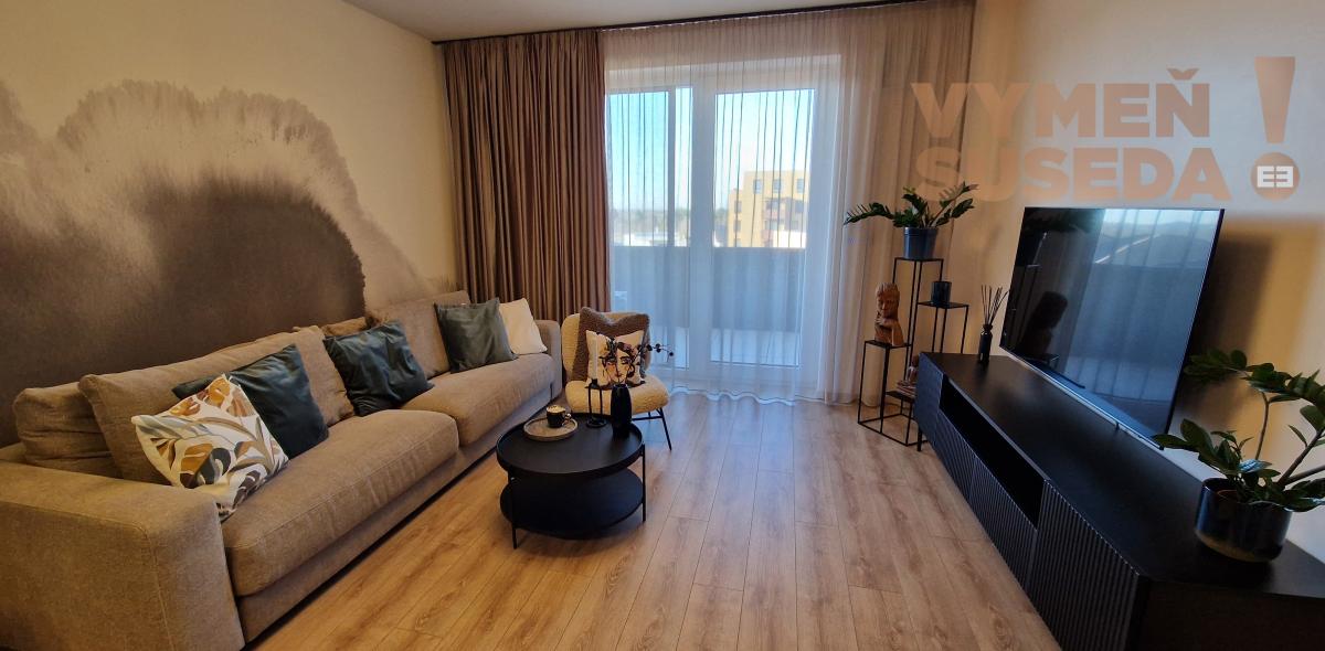 PRENAJATÉ! - PRENÁJOM 2. IZB. NADŠTANDARDNÉHO BYTU V NOVOSTAVBE, 2X PARKING, UL. SEKVOJOVÁ, MILOSLAVOV.