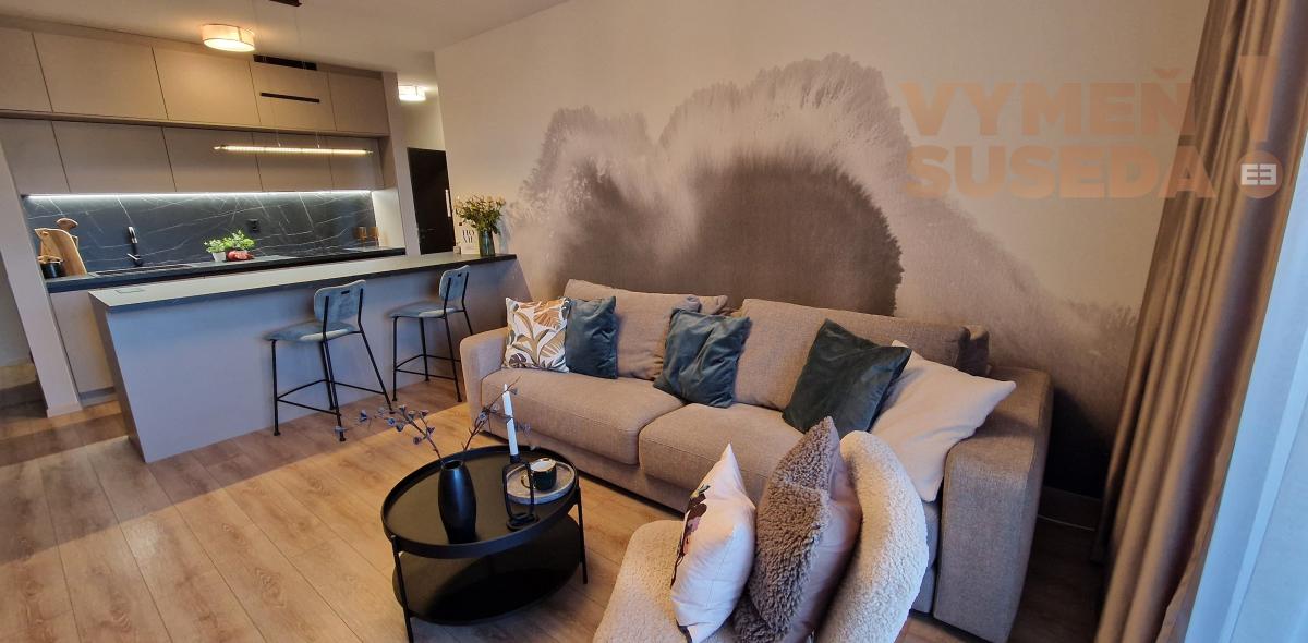 PRENAJATÉ! - PRENÁJOM 2. IZB. NADŠTANDARDNÉHO BYTU V NOVOSTAVBE, 2X PARKING, UL. SEKVOJOVÁ, MILOSLAVOV.