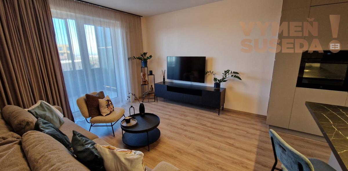 PRENAJATÉ! - PRENÁJOM 2. IZB. NADŠTANDARDNÉHO BYTU V NOVOSTAVBE, 2X PARKING, UL. SEKVOJOVÁ, MILOSLAVOV.