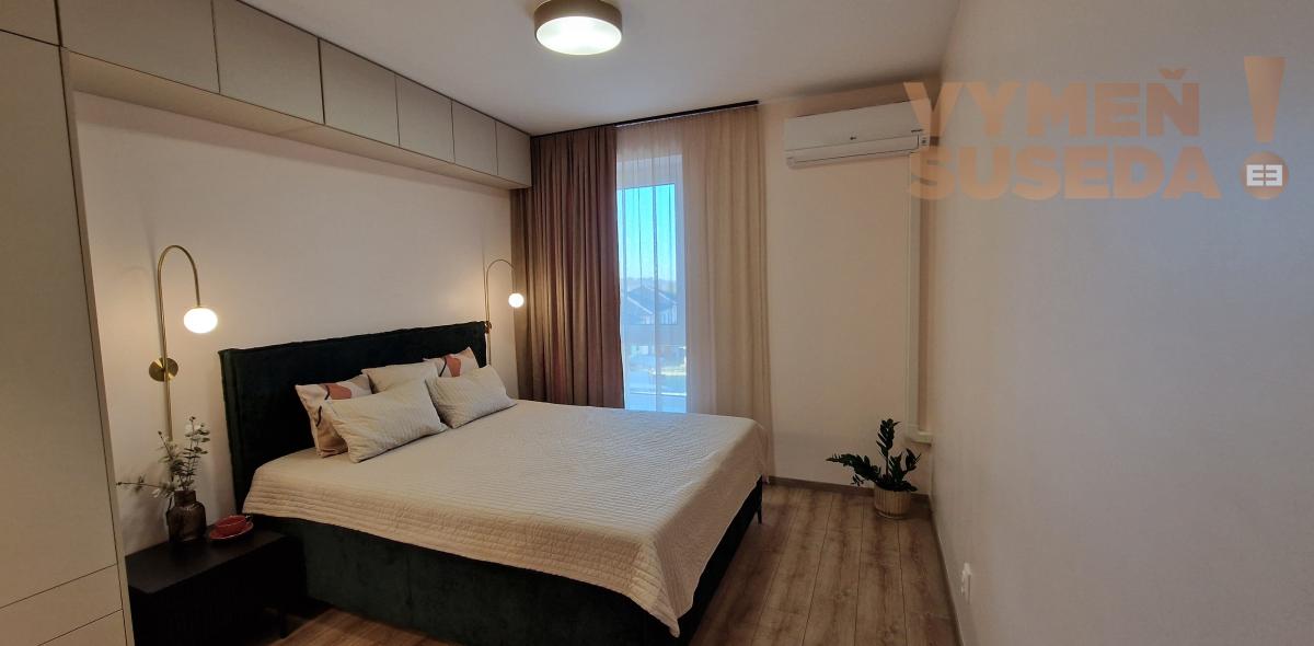 PRENAJATÉ! - PRENÁJOM 2. IZB. NADŠTANDARDNÉHO BYTU V NOVOSTAVBE, 2X PARKING, UL. SEKVOJOVÁ, MILOSLAVOV.