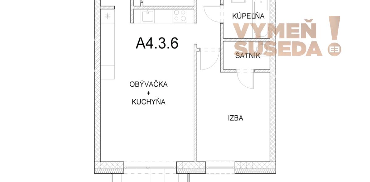PRENAJATÉ! - PRENÁJOM 2. IZB. NADŠTANDARDNÉHO BYTU V NOVOSTAVBE, 2X PARKING, UL. SEKVOJOVÁ, MILOSLAVOV.