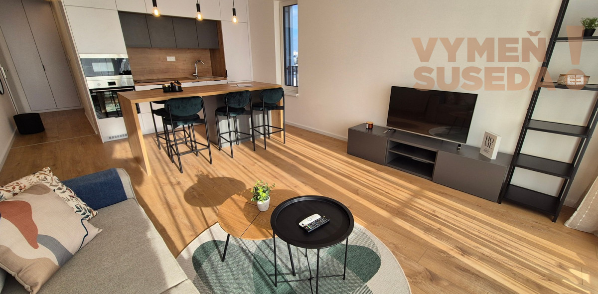 PRENAJATÉ! - Priestranný 2 IZB. BYT S LOGGIOU a krásnym výhľadom, parkovanie+pivnica, NOVOSTAVBA, Petržalka