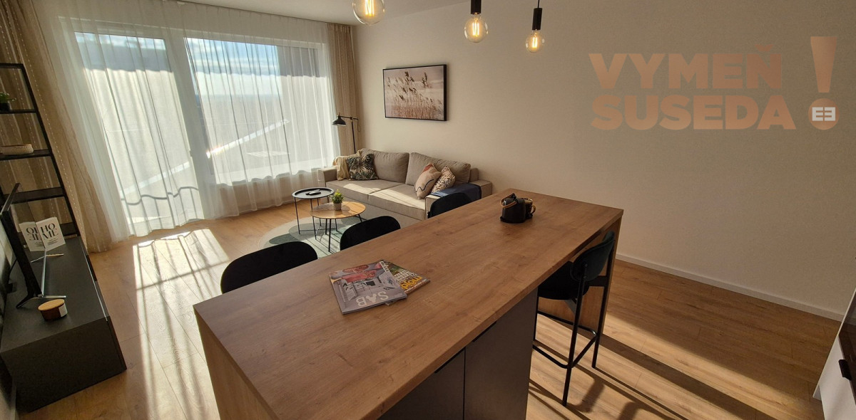 PRENAJATÉ! - Priestranný 2 IZB. BYT S LOGGIOU a krásnym výhľadom, parkovanie+pivnica, NOVOSTAVBA, Petržalka