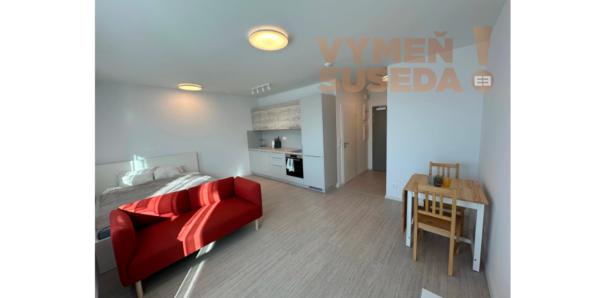 VYMEŇ SUSEDA! -Prenájom moderného a slnečného 1-izbový bytu v novostavbe