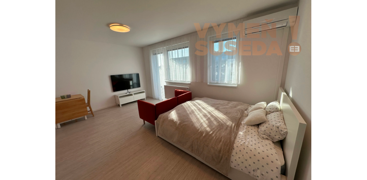 VYMEŇ SUSEDA! -Prenájom moderného a slnečného 1-izbový bytu v novostavbe