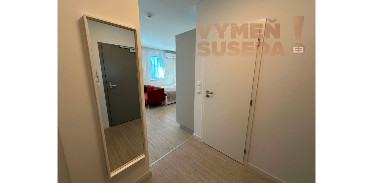 VYMEŇ SUSEDA! -Prenájom moderného a slnečného 1-izbový bytu v novostavbe