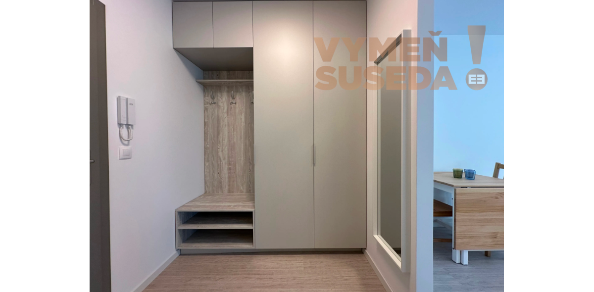 VYMEŇ SUSEDA! -Prenájom moderného a slnečného 1-izbový bytu v novostavbe