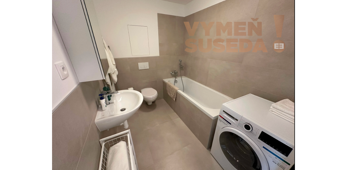 VYMEŇ SUSEDA! -Prenájom moderného a slnečného 1-izbový bytu v novostavbe
