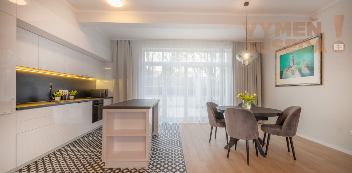 VYMEŇ SUSEDA! – 3 spálňový luxusný apartmán s terasou 163m2 v komplexe OPERA, Turčianske Teplice.