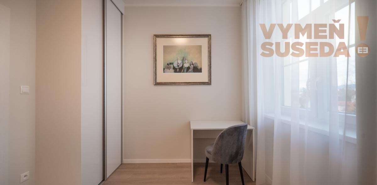 VYMEŇ SUSEDA! – 3 spálňový luxusný apartmán s terasou 163m2 v komplexe OPERA, Turčianske Teplice.