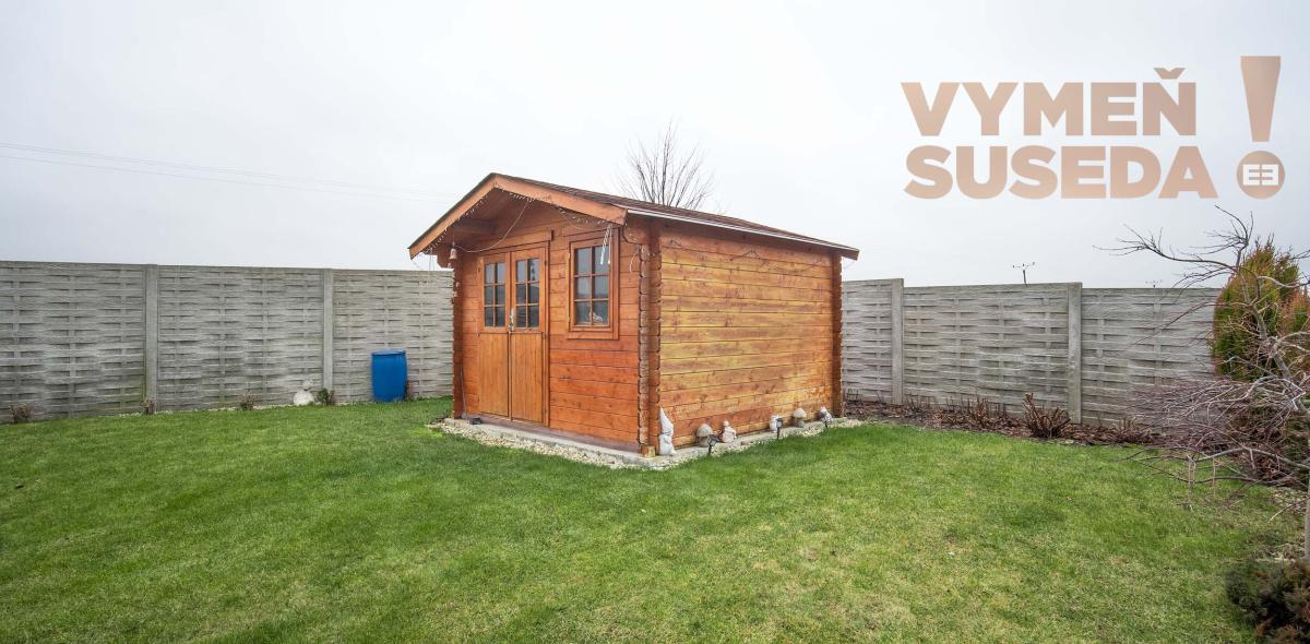 VYMEŇ SUSEDA! – VÝNIMOČNÝ 4 IZB. RODINNÝ DOM, obec HAMULIAKOVO