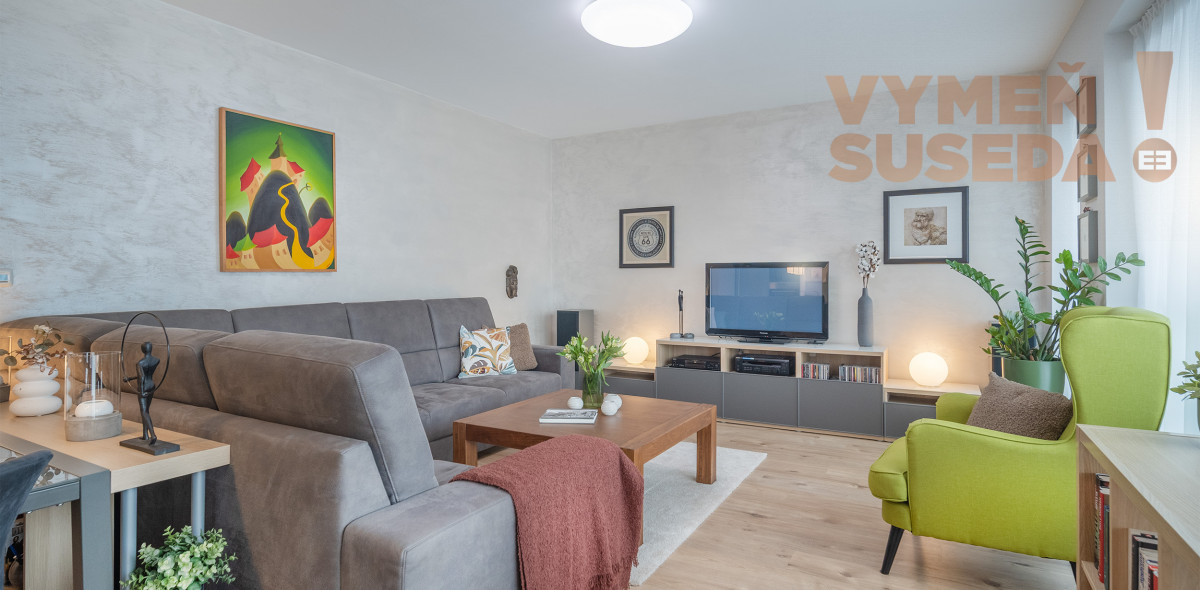 PREDANÉ! - VÝNIMOČNÝ 2 IZB. BYT, NOVOSTAVBA 73.00 m2 s LOGGIOU a Parkingom, GREEN VILLAGE, Dunajská Lužná