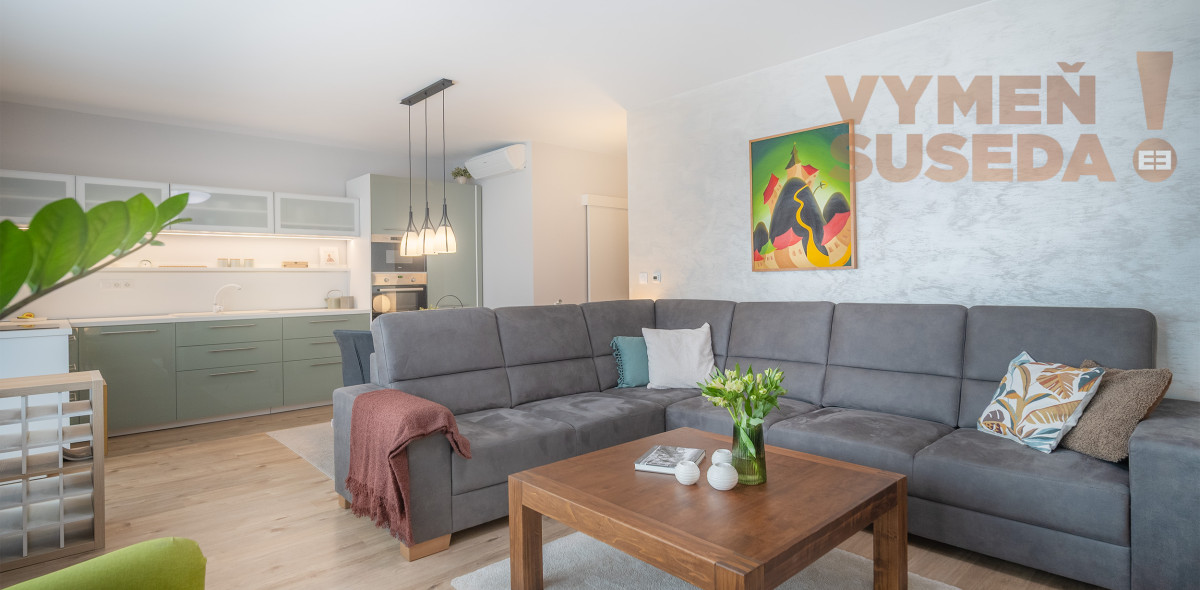 PREDANÉ! - VÝNIMOČNÝ 2 IZB. BYT, NOVOSTAVBA 73.00 m2 s LOGGIOU a Parkingom, GREEN VILLAGE, Dunajská Lužná