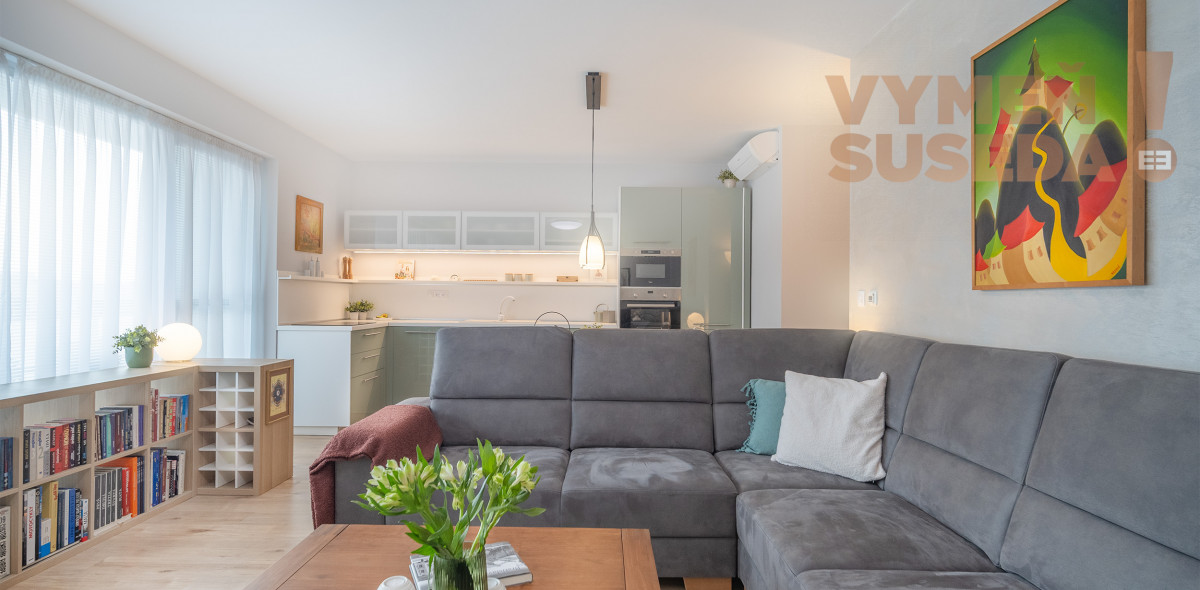 PREDANÉ! - VÝNIMOČNÝ 2 IZB. BYT, NOVOSTAVBA 73.00 m2 s LOGGIOU a Parkingom, GREEN VILLAGE, Dunajská Lužná