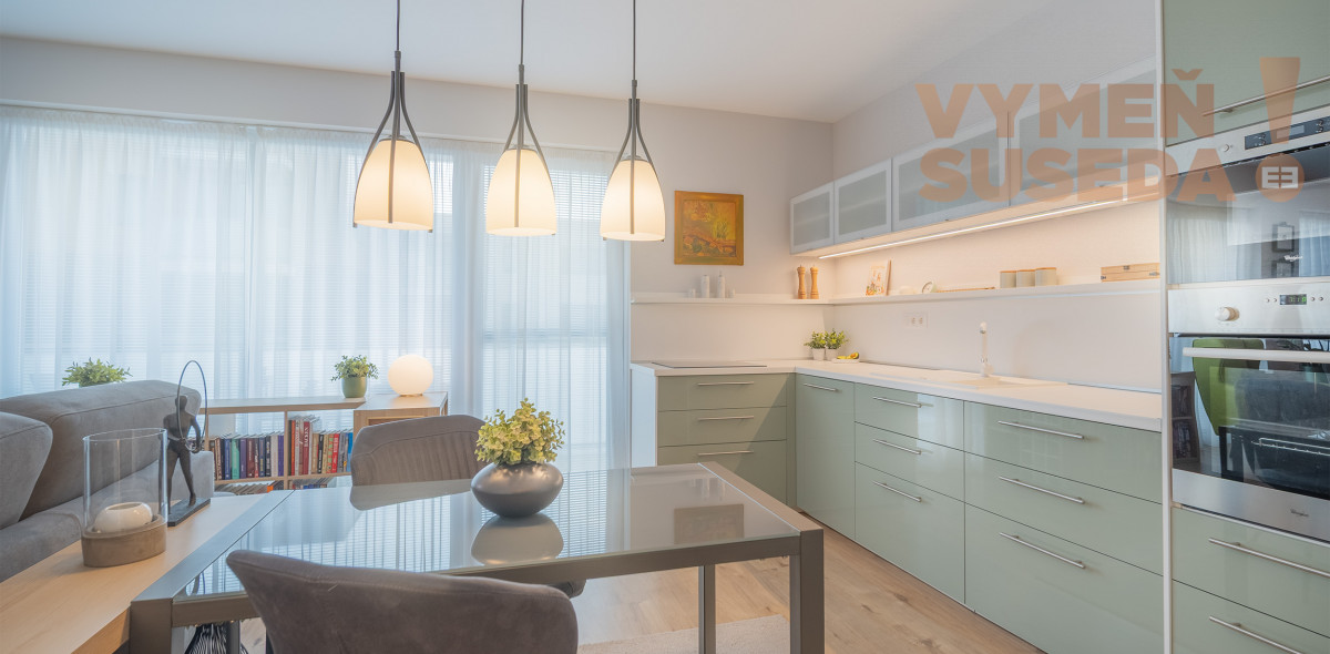 VYMEŇ SUSEDA! - VÝNIMOČNÝ 2 IZB. BYT, NOVOSTAVBA 73.00 m2 s LOGGIOU a Parkingom, GREEN VILLAGE, Dunajská Lužná